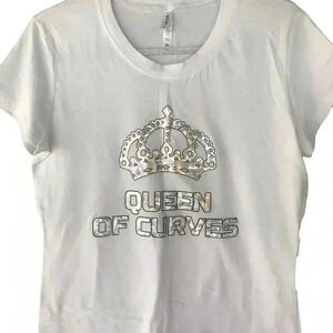New! EPRIS - Queen of Curves - Short Sleeve T-Shirt- Women's SZ 2X NWOT